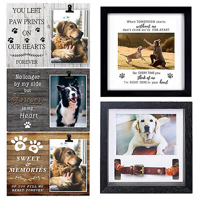 #ad #ad Dog Memorial Picture Frame Wooden Dog Memorial Picture Frame for Dog That Passed $48.30