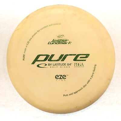 #ad DISC GOLF LATITUDE 64 EZE PURE STRAIGHT PUTTER 174g USED DISCONTINUED PLASTIC $39.99