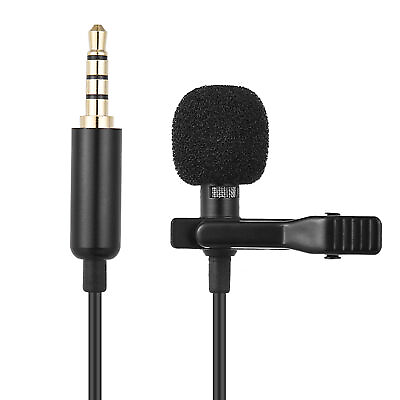 #ad Mic Microphone For CellPhone PC Recording 3.5mm Clip on K9Q5 $8.37