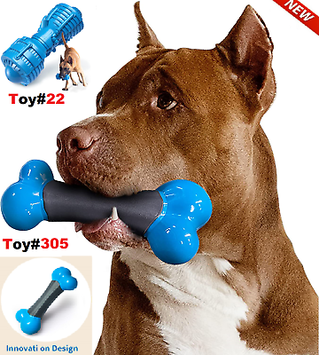 Dog Chew Toys for Aggressive ChewersIndestructible Tough Durable Squeaky DogToy $8.99