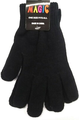 #ad Choose Color Magic Stretch Unisex Knit Glove Winter Warm One Size Fits Most $2.99