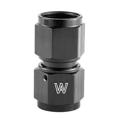 #ad Aluminum 8AN Female To 8AN Female Coupler Union Hose Fitting Adapter Black 1PCS $9.59