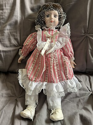 #ad Porcelain doll $15.00