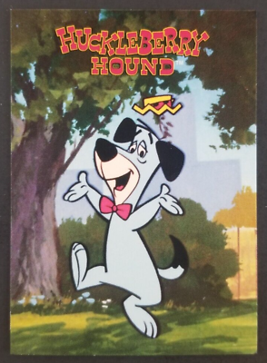 #ad Huckleberry Hound 1994 Cartoon Card #1 NM $4.95