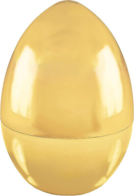 #ad Jumbo GIANT Gold Plastic Egg Easter Great to Fill Spring Holiday SHIPS FREE $18.29