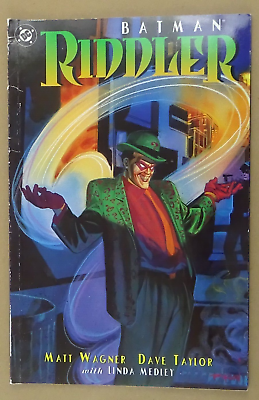 #ad Batman: Riddler Matt Wagner DC Comics 1995 Paperback #870 $4.60