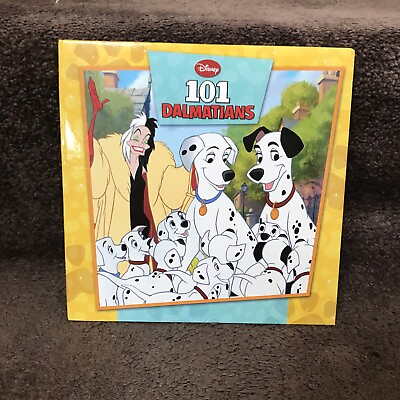 #ad Disney 101 Dalmations Hardcover Book 2011 Cruella DeVille Dog Dogs Puppy Puppies $7.56