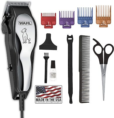 #ad WAHL Pet Pro Dog Grooming Kit Corded Electric Dog Clipper for Dogs amp; Cats Gray $48.00