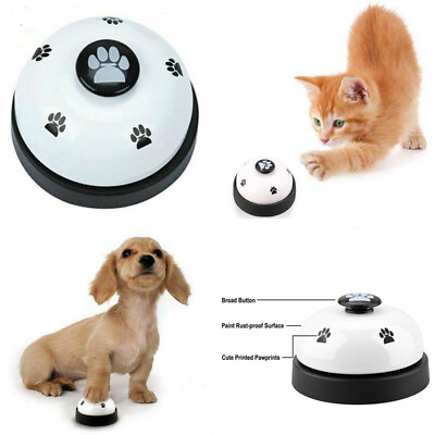 #ad Pet Dog Cat Training Bell Dog Puppy Pet Potty Training Feeding Bells Funny Toys $6.17