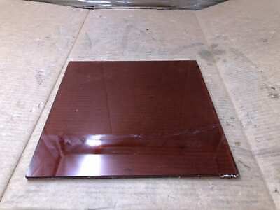 #ad Red Laminated Safety Glass 10 1 2quot; X 10 1 2quot; X 1 2quot; $15.00