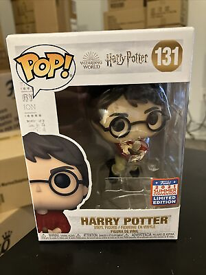 #ad Funko Pop: Harry Potter Harry Potter w Winged Key #131 2021 SDCC Exclusive $24.99