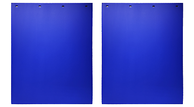 #ad 2430B Blue Colored Mudflap 24x30quot; PAIR $59.99