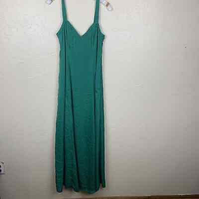 #ad Modcloth Dress Maxi Green Womens Sweeten The Occasion Lined Size 8 $28.00