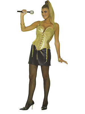 #ad Women#x27;s 80#x27;s Pop Star Costume X Small Small $21.67