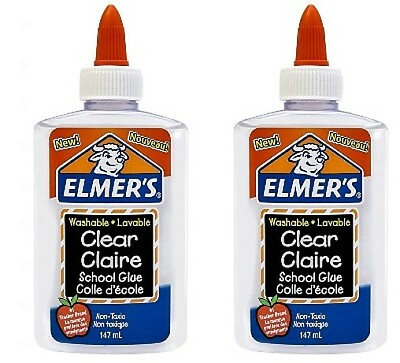 #ad Elmer#x27;s Washable Clear School Glue 5 oz Bottle 2 Pack $8.49