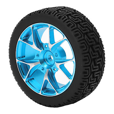 #ad 4Pcs Rubber Tires Aluminum Alloy Exquisite Simple Installation Tyres $27.29