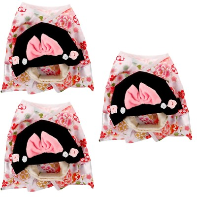 #ad 3 Sets Pet Kimono Doggy Halloween Costumes for Dogs Japanese Culture Cosplay $31.99