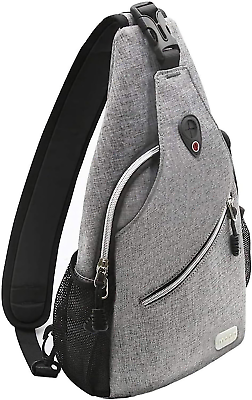 #ad Sling Backpack Multipurpose Crossbody Shoulder Bag Travel Hiking Daypack $24.66