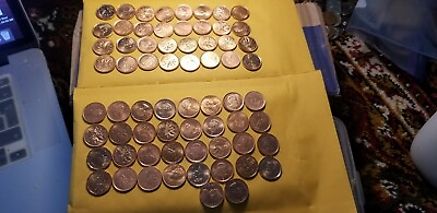 #ad Almost Complete Set Canada Small Cent Pennies Many Varieties 8 Coins Missing. C $139.99