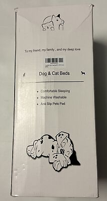 #ad Dog Bed For Crate 48quot; x 30quot; Grey $24.99