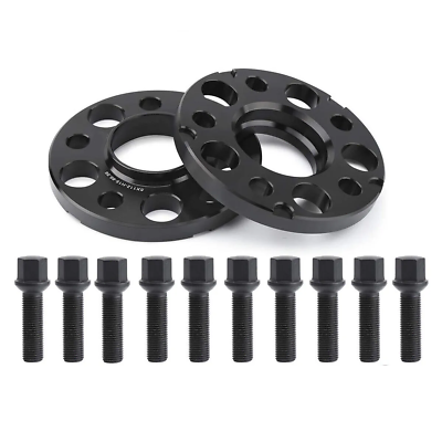 #ad 2pc 15mm Hub centric Wheel Spacers for Audi 2009 2018 A4 S4 B8 B9 RS4 RS6 A5 A6 $39.49