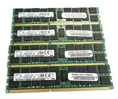 #ad Samsung 32GB 4x 8GB PC3L 12800R 2RX4 ECC Server Memory M393B1K70PH0 YK0 RDIMM $17.49