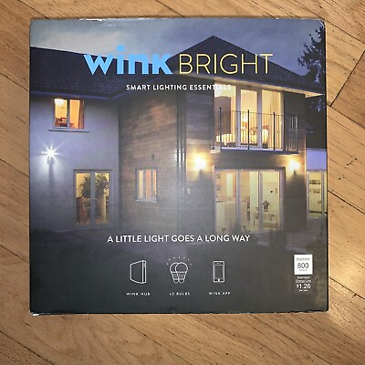#ad Wink bright smart lighting essentials $39.00