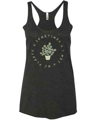 #ad Crazy Plant Lady Gift Plant Lover House Plants Botanist Gardening Racer Tank Top $21.95