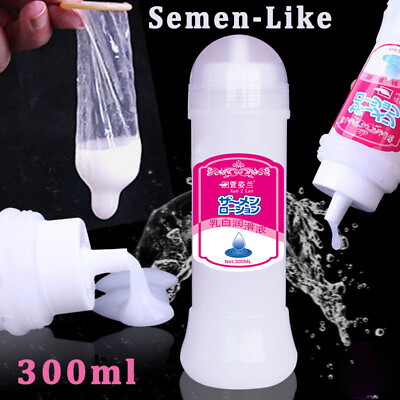 #ad Lubricant Unscented Cum Realistic Semen Lube Couple Water Based Personal Couple $5.99