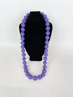 #ad Purple Hook amp; Eye Costume Jewelry Necklace $10.00