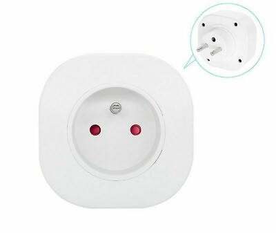#ad Wall Electrical Sockets Smart Plug Timer 16A Home FR Standard Wireless Control $20.39