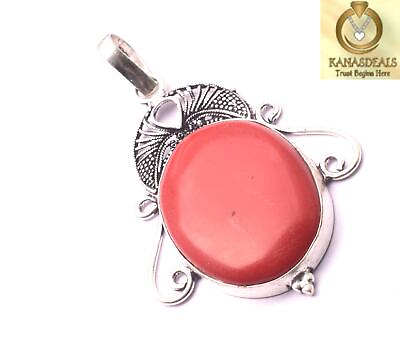 #ad Coral Plated Pendant Fabulous Jewellery 13 GM Value Priced @1.99 86151 $3.99