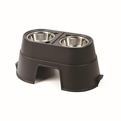 #ad OurPets Comfort Diner Elevated Dog Food Dish Bowls Available in 4 inches 8 ... $53.56