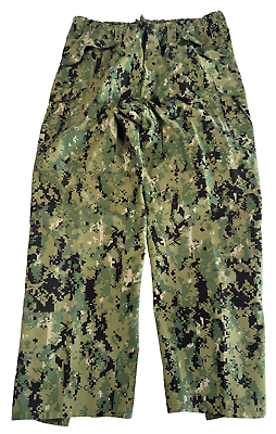 #ad New USN Navy Working Uniform NWU Type III APEC GoreTex Pants Trouser Large Long $101.99