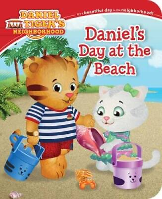 #ad Daniel#x27;s Day at the Beach Daniel Tiger#x27;s Neighborhood Board book GOOD $3.67