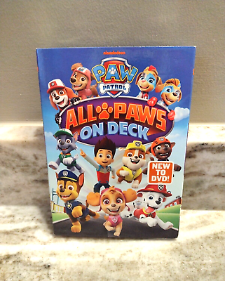 #ad PAW PATROL: ALL PAWS ON DECK DVD Brand New Still In Plastic $8.95