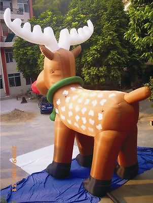 #ad 26#x27; 8M Inflatable Reindeer Christmas Holiday Decoration Most Popular Design Ax $666.00