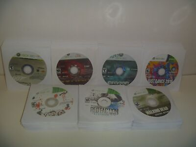 #ad Microsoft Xbox 360 Games : You Choose from Large Selection Disc Only $12.95