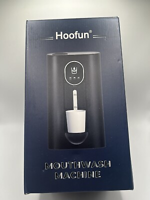 #ad Mouthwash Dispenser for Bathroom 550mL 18.26 Oz Automatic Wall Whiteblack $19.61