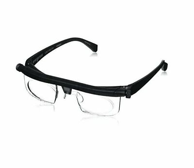 #ad Adjustable Dial Eye Glasses Vision Reader Glasses Care Includes Free Case $7.63