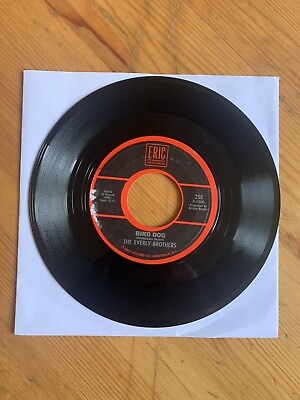 #ad 7quot; Vinyl Single Record Everly Brothers Bird Dog Jukebox Copy GBP 1.59