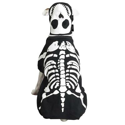 #ad Halloween Glow Bones Skeleton Costume for Dogs Dog Costumes Dog coats $20.99