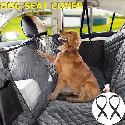 #ad Dog Car Rear Back Seat Cover Waterproof Pet Travel Hammock Safety Protector Mat $27.49