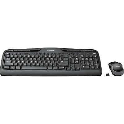 #ad Logitech Desktop MK320 Wireless Keyboard amp; Mouse Black 920 002836 $39.99