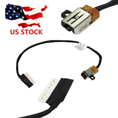#ad New DC POWER JACK HARNESS CABLE Dell Inspiron 15 5000 5567 BAL30 DC30100YN00 FO $6.82