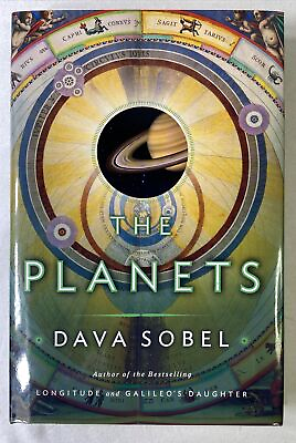 #ad The Planets Dava Sobel 1995 Hardcover Book Solar System Culture Astrology $11.68