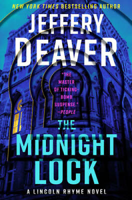 #ad The Midnight Lock Lincoln Rhyme Novel Hardcover By Deaver Jeffery GOOD $4.73
