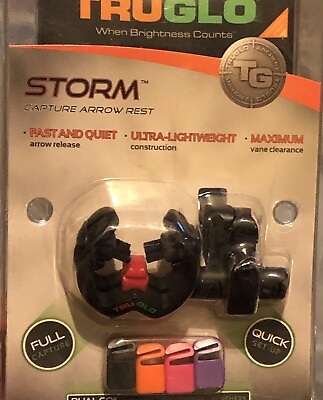 #ad Truglo Storm Capture Arrow Rest For Left and Right Handed Bows $34.99