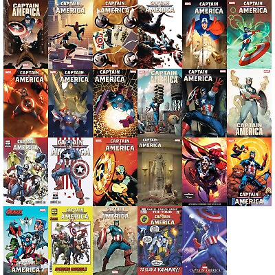 #ad #ad Captain America 2023 1 2 3 4 5 6 7 8 Variants Marvel Comics COVER SELECT $4.88