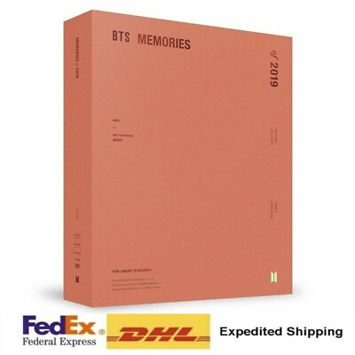 #ad BTS Memories Of 2019 Photo Book DVD Full Set Photo Cards Free Express $117.17
